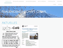 Tablet Screenshot of fg-giswil.ch
